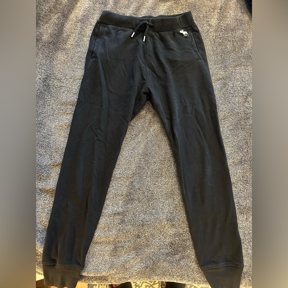 Abercrombie Kids Black Joggers